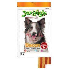 Jerhigh Dog Treats Bacon 70 Gm
